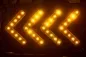 Preview: Faltleittafel mit LED-Leuchtpfeilen