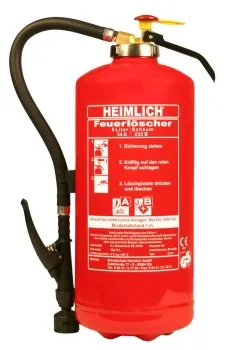 Typ: HEIMLICH® S 9 H-3 , Schaumlöscher 9 Liter