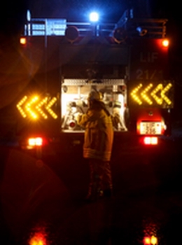 Preview: Faltleittafel mit LED-Leuchtpfeilen