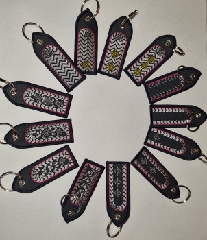 Preview: Schlüsselanhänger Dienstgradabzeichen Niedersachsen