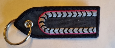 Preview: Schlüsselanhänger Dienstgradabzeichen Niedersachsen